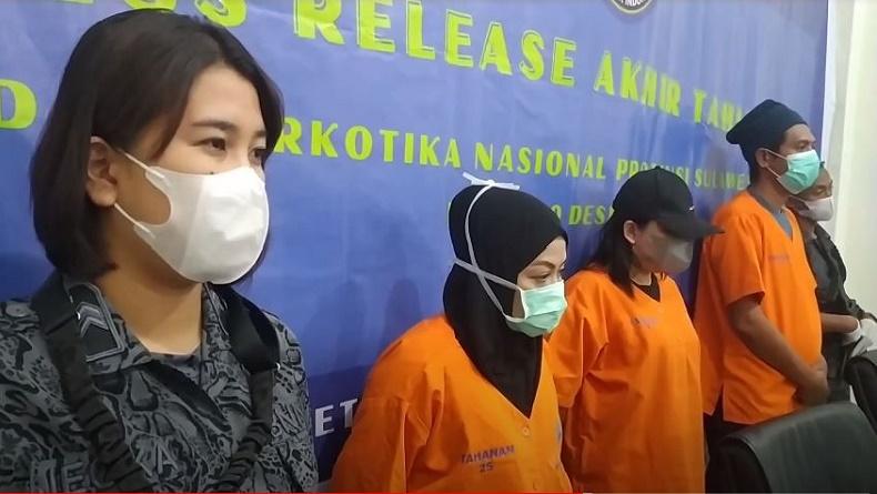 Oknum ASN Kejari Palu Ditangkap Kasus Narkoba, Barang Bukti 56 Paket Sabu