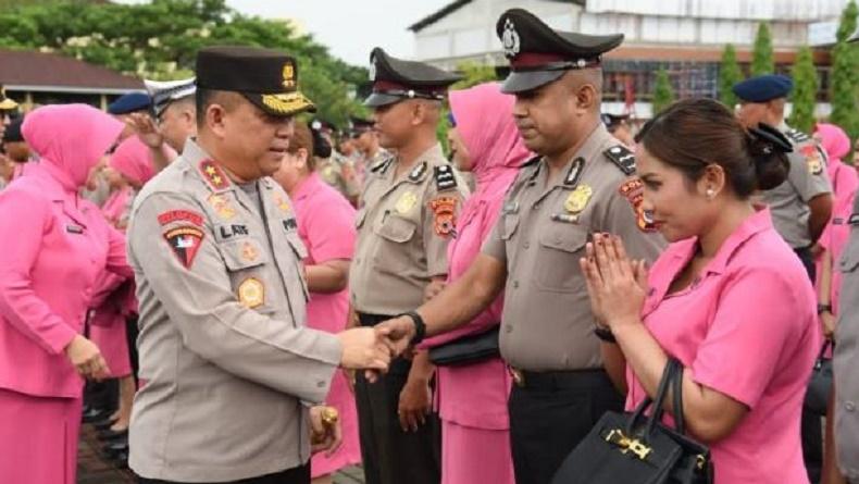 599 Anggota Polda Maluku Naik Pangkat, dari Tamtama hingga Perwira Tinggi
