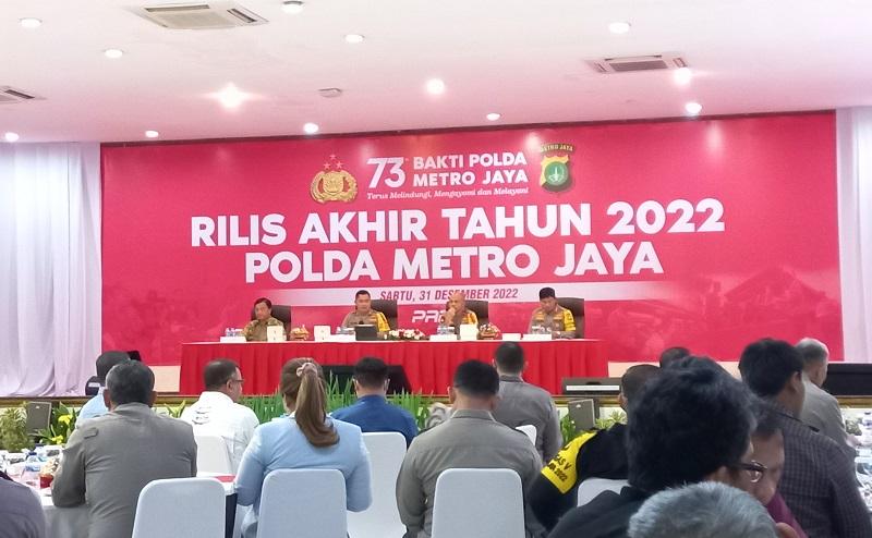 Polda Metro Jaya Ungkap 5 Jenis Kejahatan yang Paling Sering Terjadi di 2022, Ini Rinciannya