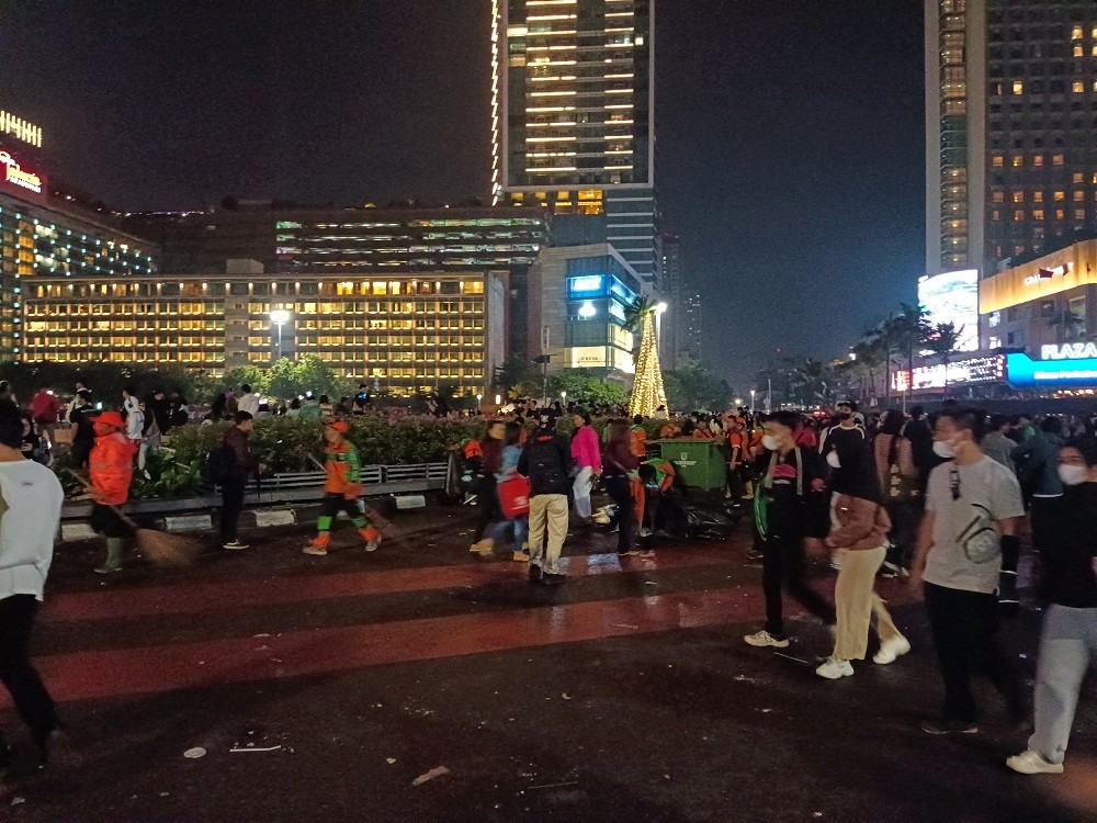 Polda Metro Jaya Sebut Perayaan Tahun Baru di Jakarta Berlangsung Aman