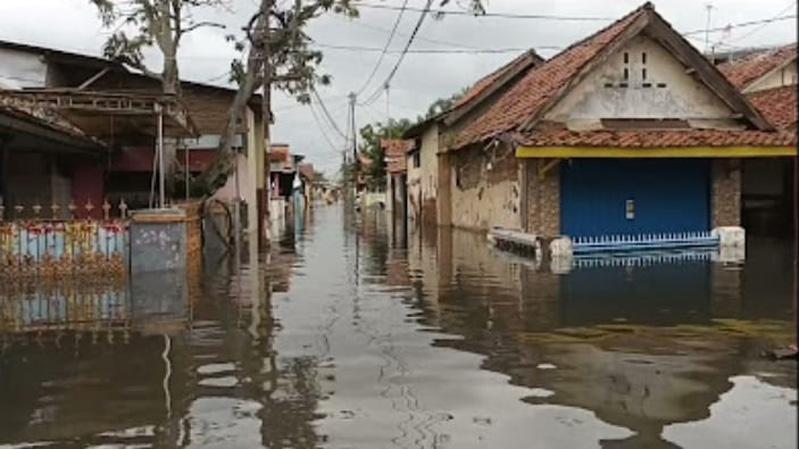 Banjir Kota Pekalongan Belum Surut, Ratusan Warga Bertahan di Pengungsian