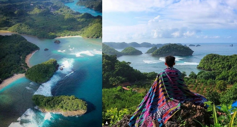 Pantai yang Mirip Raja Ampat di Malang, Eksotis dengan Gugusan Pulau