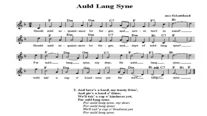 Kenapa Lagu Auld Lang Syne Sering Diputar Saat Malam Tahun Baru? Berikut Penjelasan dan Liriknya