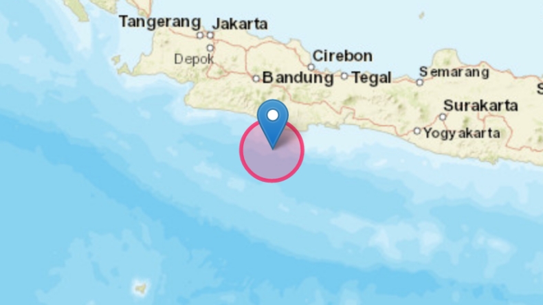 Gempa Terkini Magnitudo 4,9 Guncang Pangandaran