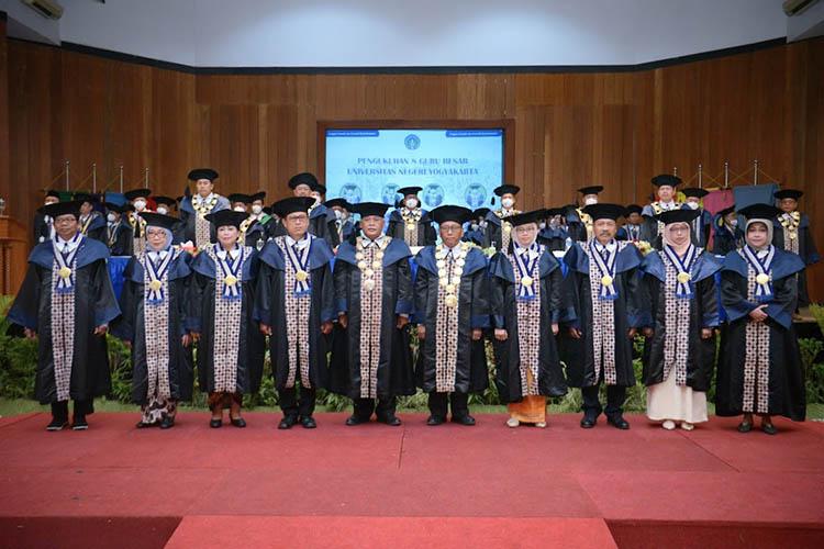 Masuki 2023, UNY Tambah 8 Guru Besar di Sejumlah Fakultas, Berikut Daftar Lengkapnya
