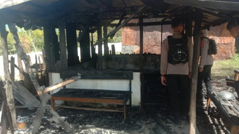 Mabuk Miras, Pemuda di Jayawijaya Bakar Kios Milik Orang Tua