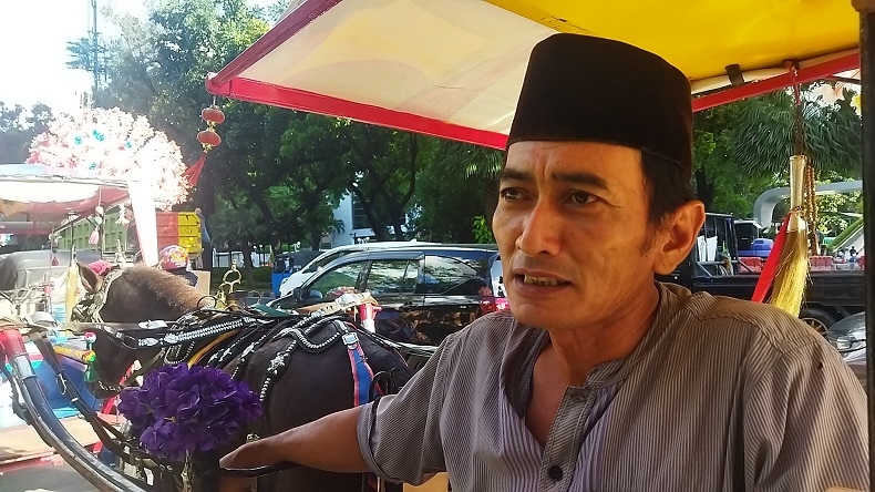Delman Dilarang di Monas, Kusir: Penghasilan Kami cuma dari Sini