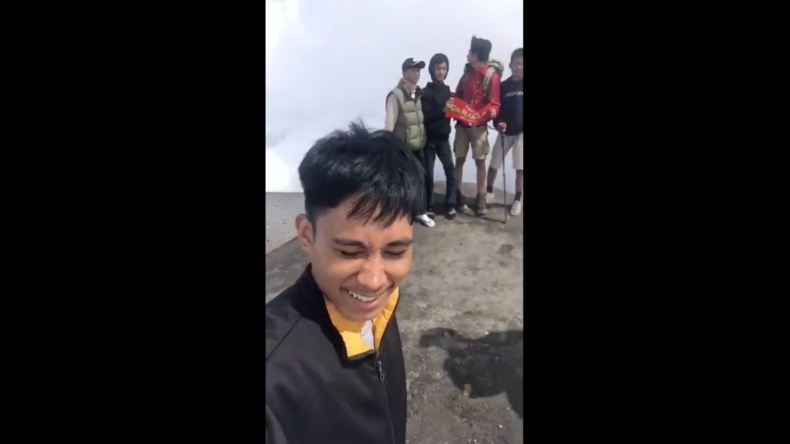 Cerita Pendaki saat Terjebak di Puncak Gunung Marapi ketika Erupsi