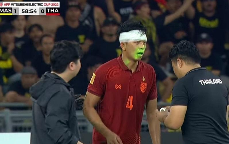 Suporter Malaysia Tembak Laser ke Pemain Thailand, Insiden Bukit Jalil Terulang