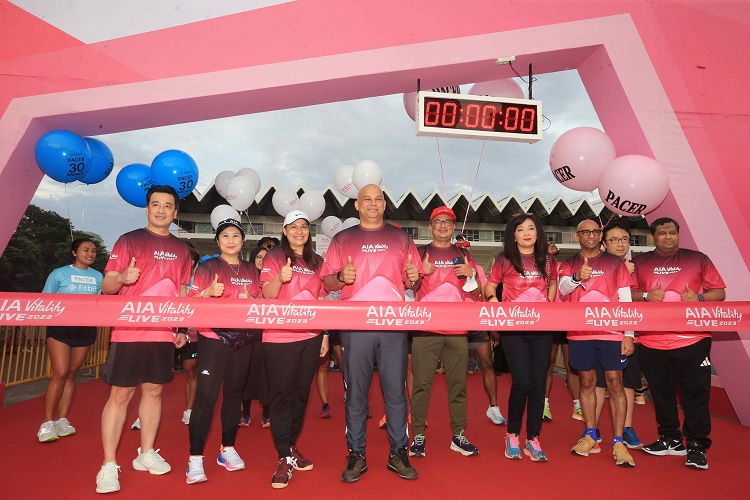 Ajak Masyarakat Hidup Sehat, AIA Vitality Live 2023 Dihadiri Lebih dari 4.000 Peserta