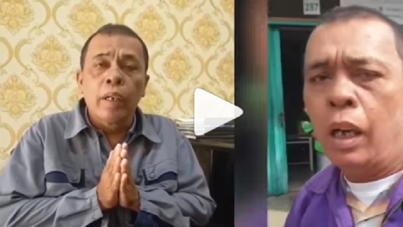 Viral Kasi Trantib di Medan Perjuangan Tepis HP Warga saat Rekam Video hingga Jatuh 