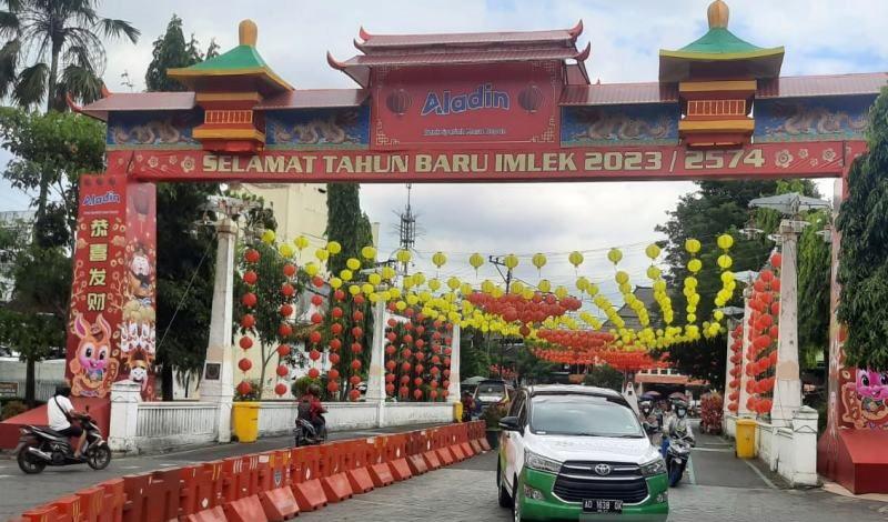  Sambut Perayaan Imlek 2023, Solo Berhias 5.000 Lampion