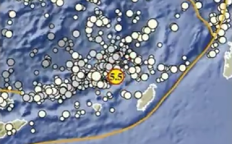 2 Gempa Susulan Guncang Maluku Dalam Waktu 1 Menit