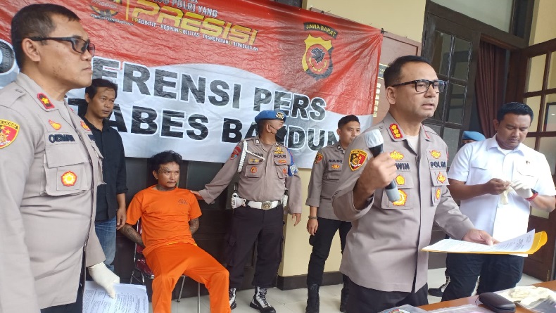 Polisi Cari Celurit yang Dipakai Budi Kadal untuk Bunuh M Ikbal di Rancasari Bandung