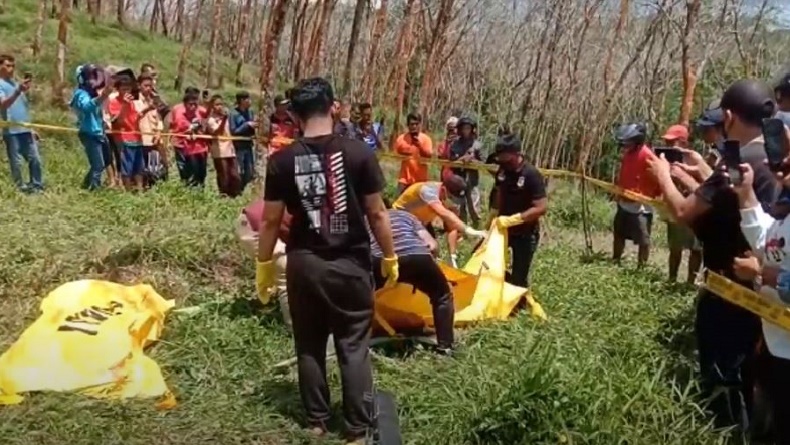 4 Pembuang Mayat di Kebun Karet Lebak Ditangkap di Lampung Timur