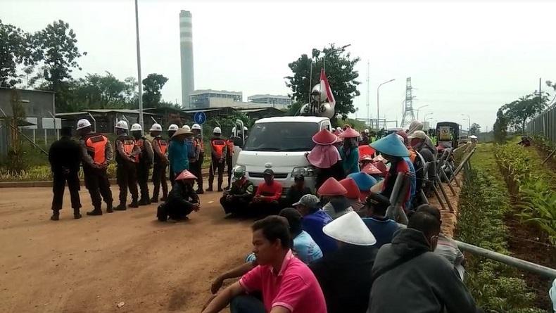 Ratusan Warga Demo di Pintu Masuk PLTU Batang, Ini Tuntutannya