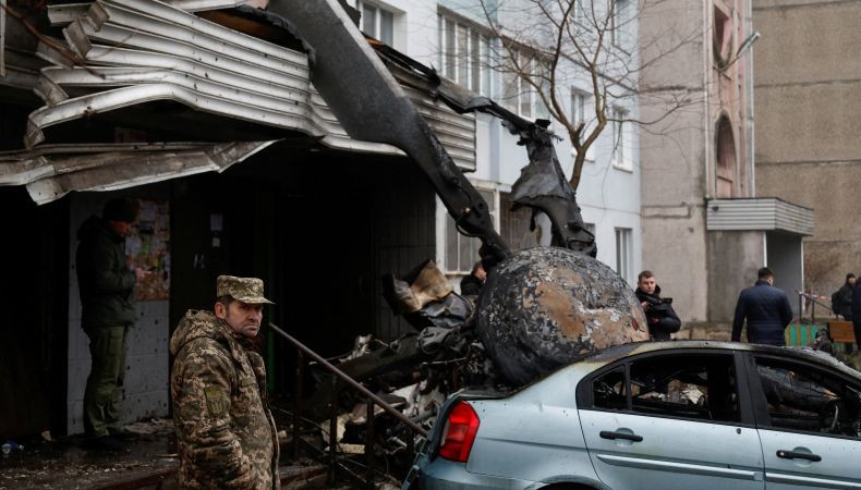 Mendagri Ukraina Tewas dalam Kecelakaan Helikopter di Kiev