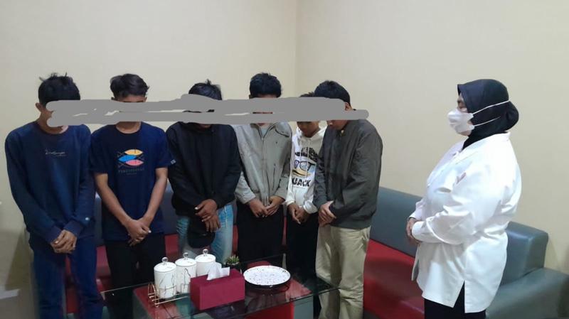 Polres Brebes Tangkap 6 Remaja Pemerkosa Anak di Bawah Umur, Ini Tampangnya
