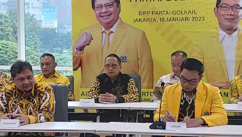 Ridwan Kamil Resmi Jadi Wakil Ketua Umum Partai Golkar Bidang Pemenangan Pemilu