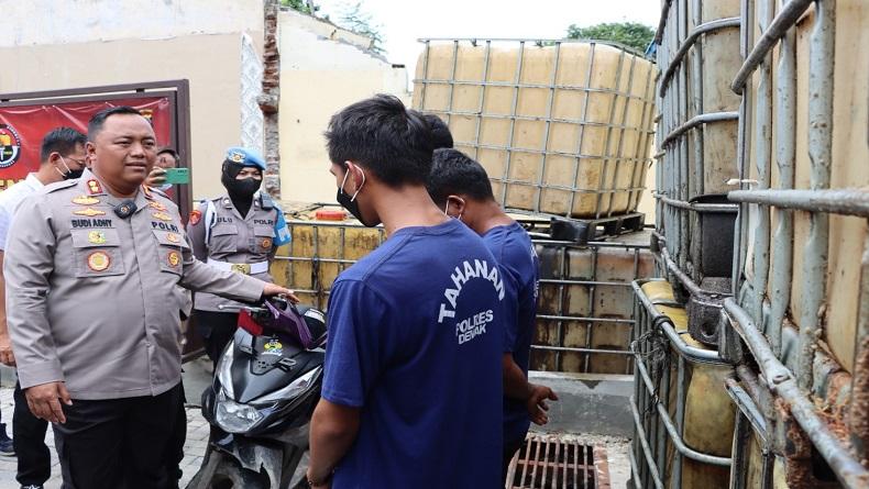 3 Penimbun Solar Subsidi di Demak Ditangkap Polisi