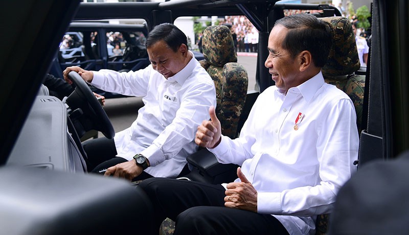 Menhan Prabowo Hadiri Rapim TNI-Polri, Ini yang Dibahas