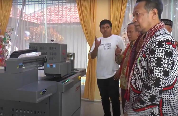 Siapkan Lulusan Siap Kerja, SMK N 1 Bantul Launching K-TUBA Digital Printing