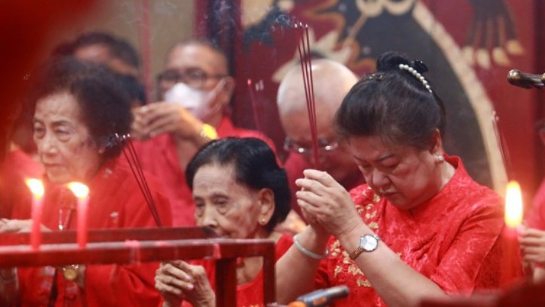 Ratusan Warga Keturunan Tionghoa di Gorontalo Rayakan Imlek 2574