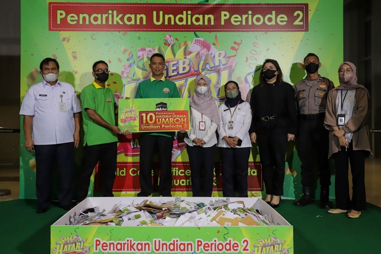 Hatari Biskuit Undi Pemenang Hadiah Utama Gebyar Hatari Miliaran Rupiah Periode II
