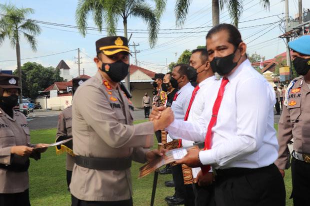 Ungkap Curat, 4 Anggota Polsek Ini Dapat Penghargaan dari Kapolres Bantul