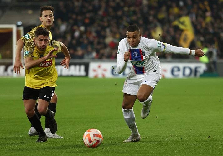 Hasil Piala Prancis 2023: Mbappe Cetak 5 Gol, PSG Bantai Pays de Cassel 7-0