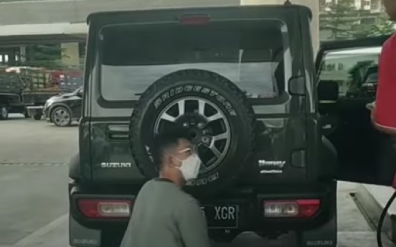 Viral Pria Lepas Pelat Dinas TNI saat Hendak Isi Pertalite, Ternyata Anak Purnawirawan Jenderal
