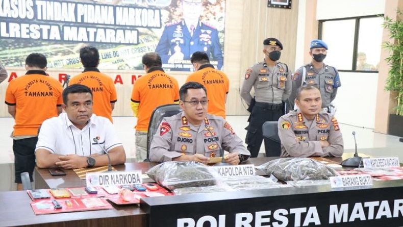 Kapolda NTB Sebut Wilayahnya Jadi Target Peredaran Narkoba, Ini Langkah yang Diambil