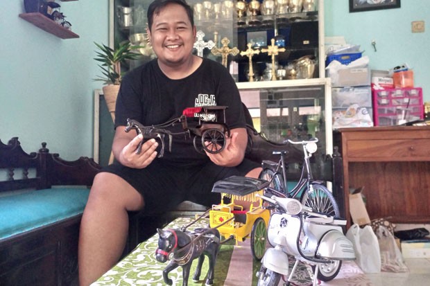 Walidi Craft, Perajin Miniatur di Jogja yang Eksis hingga 3 Generasi