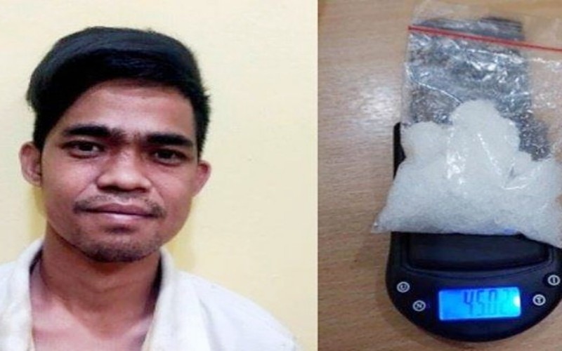Bawa Sabu dari Palembang, Pemuda OKU Timur Diringkus Polisi