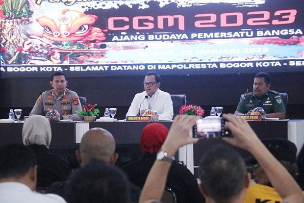 700 Personel Gabungan Siap Amankan Bogor Street Festival CGM 