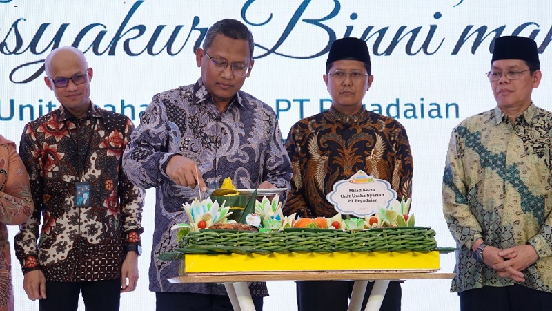 Unit Usaha Syariah Pegadaian Rayakan Milad ke-20 dengan Berbagi