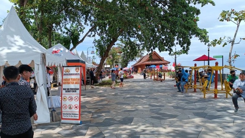 Pembangunan Manado Beach Walk II Dilanjutkan usai Diresmikan Presiden Jokowi