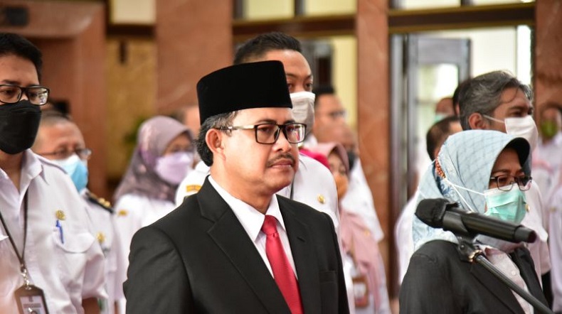 Dilantik Jadi Sekda Surabaya, Ikhsan Dapat Pesan dari DPRD