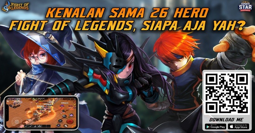 Kenalan Sama 26 Hero Fight of Legends, Siapa Aja Sih? 