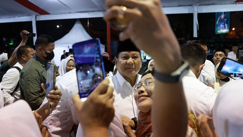 Hadiri Zikir bersama Bobby Nasution di Medan, Prabowo Dorong Ketenangan dan Kesejukan