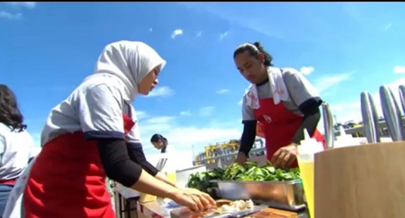 MasterChef Indonesia Memasak di Mako Kolinlamil Tanjung Priok