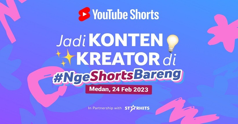 Awali 2023 dengan #NgeShortsBareng di Medan, StarHits Ajak KulinerSamaCici hingga Alshad Ahmad!