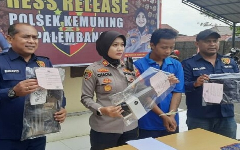 Residivis Pencurian di Palembang Nyamar Jadi Pemulung, Incar Rumah Warga yang Terbuka