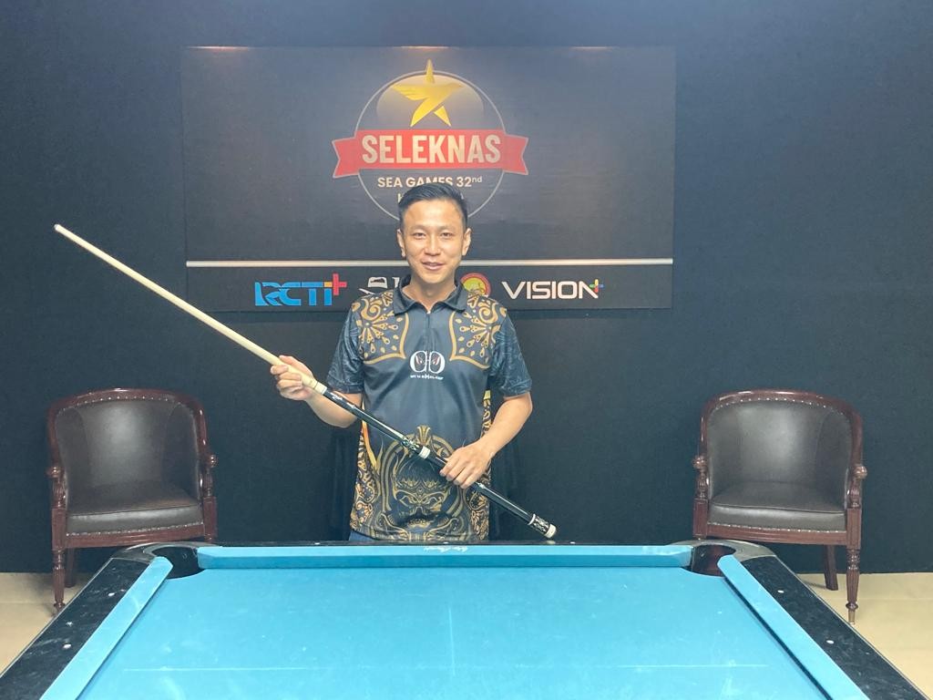 Seleknas POBSI SEA Games 2023: Johnny Chandra Rebut Slot Terakhir Nomor Carom