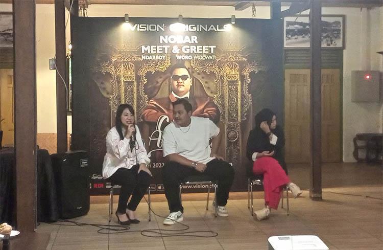 Ndarboy Genk Ungkap Kisah di Balik Serial Cidro Asmoro yang Tayang di Vison+