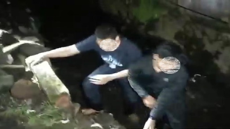 Polisi Gerebek Pesta Miras di Tasikmalaya, Remaja Panik lalu Sembunyi di Selokan