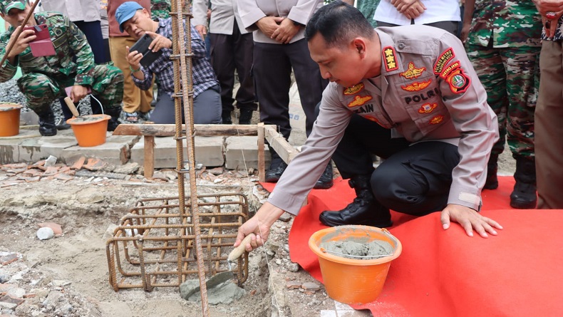 Rumah Guru Ngaji yang Sudah Reyot di Tangerang Direnovasi lewat Program Polri Peduli