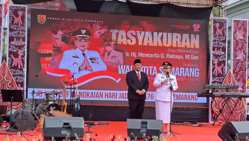 Hevearita Gunaryanti Rahayu Jabat Wali Kota Semarang, Sang Suami jadi Ketua Penggerak PKK
