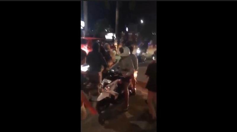  Viral 2 Remaja Balap Liar Saling Senggol hingga Tabrak Pengendara di Blora, Ini Kata Polisi 