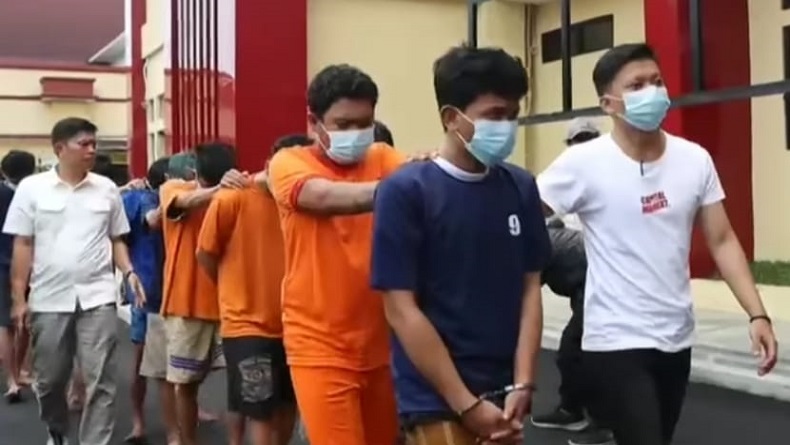 Polresta Bandung Tangkap 14 Pelaku Curanmor, Dua Masih di Bawah Umur